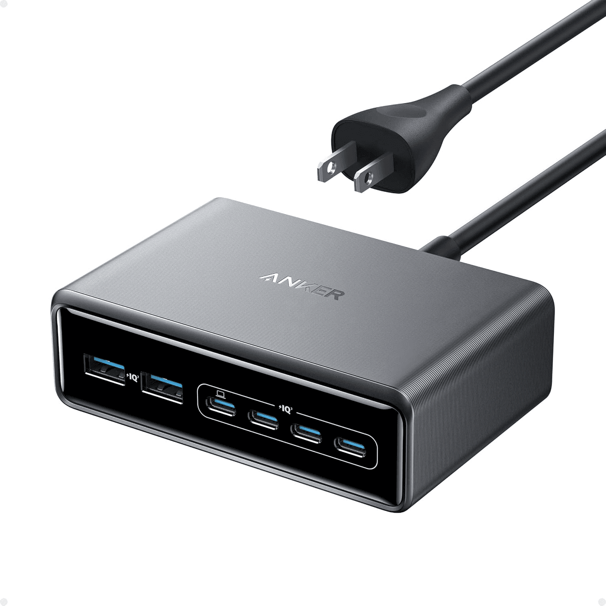 Anker Prime 200W 6-Port GaN Charging Station $55.99