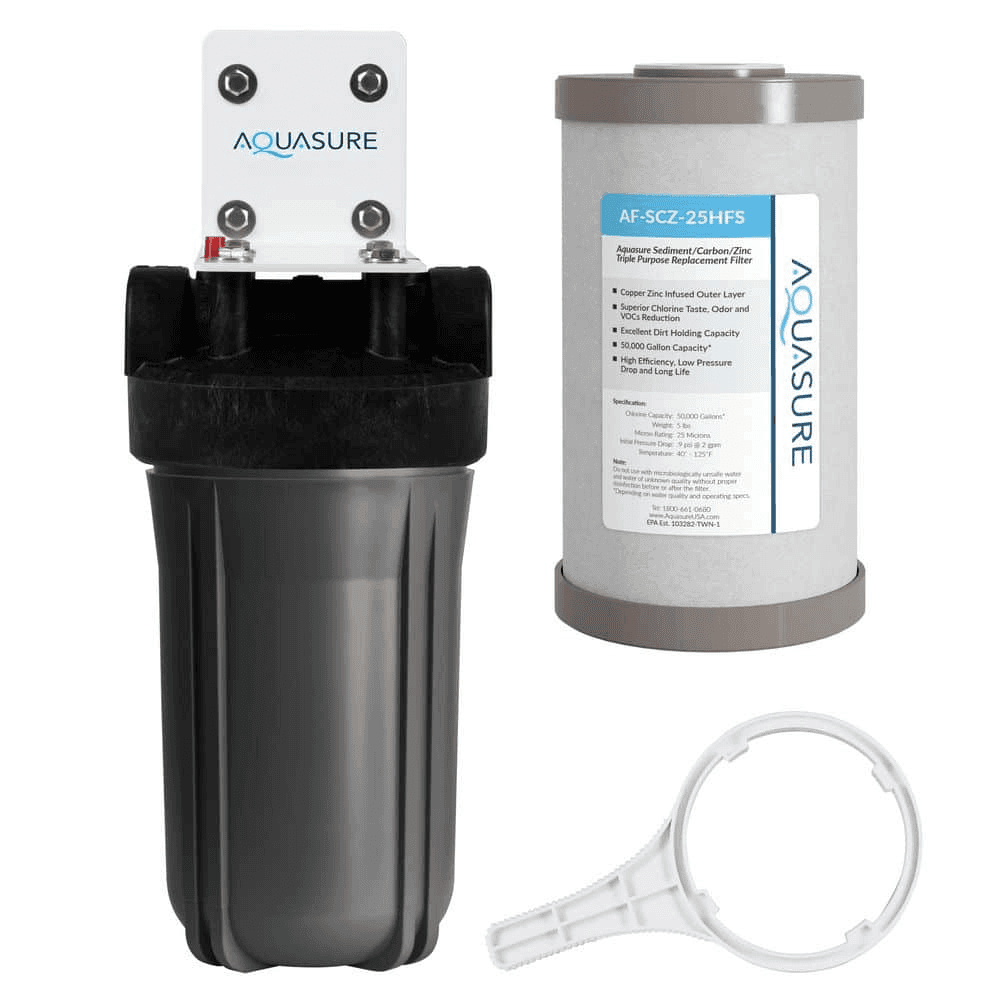 AQUASURE Fortitude V Series Triple Purpose Water Filtration System