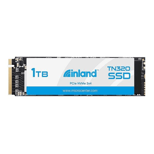 Inland TN320 1TB PCIe 3.0 NVMe SSD $169.99