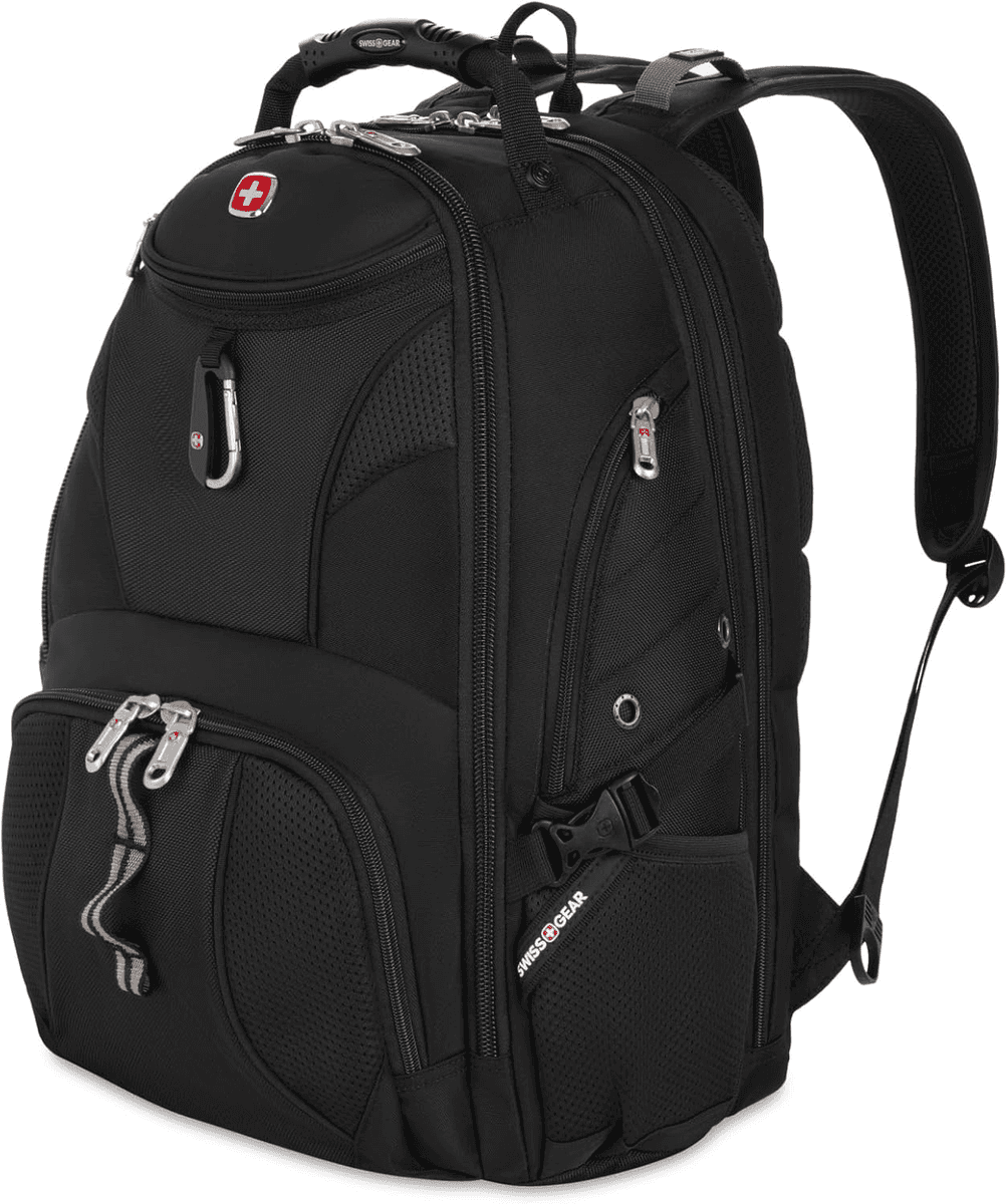 SWISSGEAR 1900 ScanSmart 17-Inch Laptop Backpack - Black