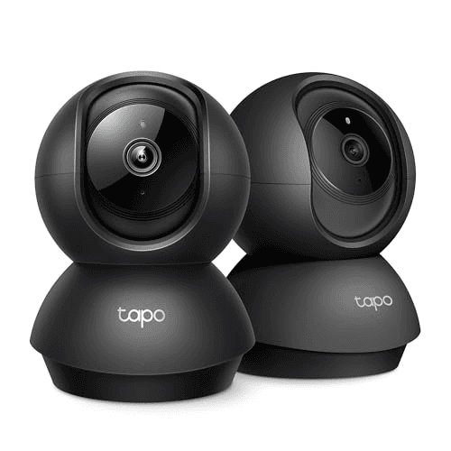 Tapo C211 2K Pan/Tilt Indoor Security Camera 2-Pack