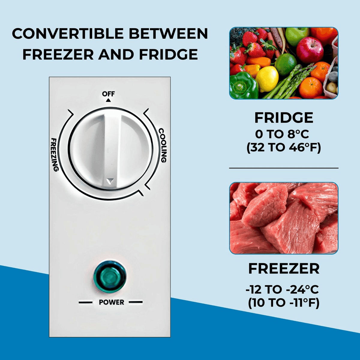 Kenmore 7 Cu Ft Convertible Chest Freezer image 5