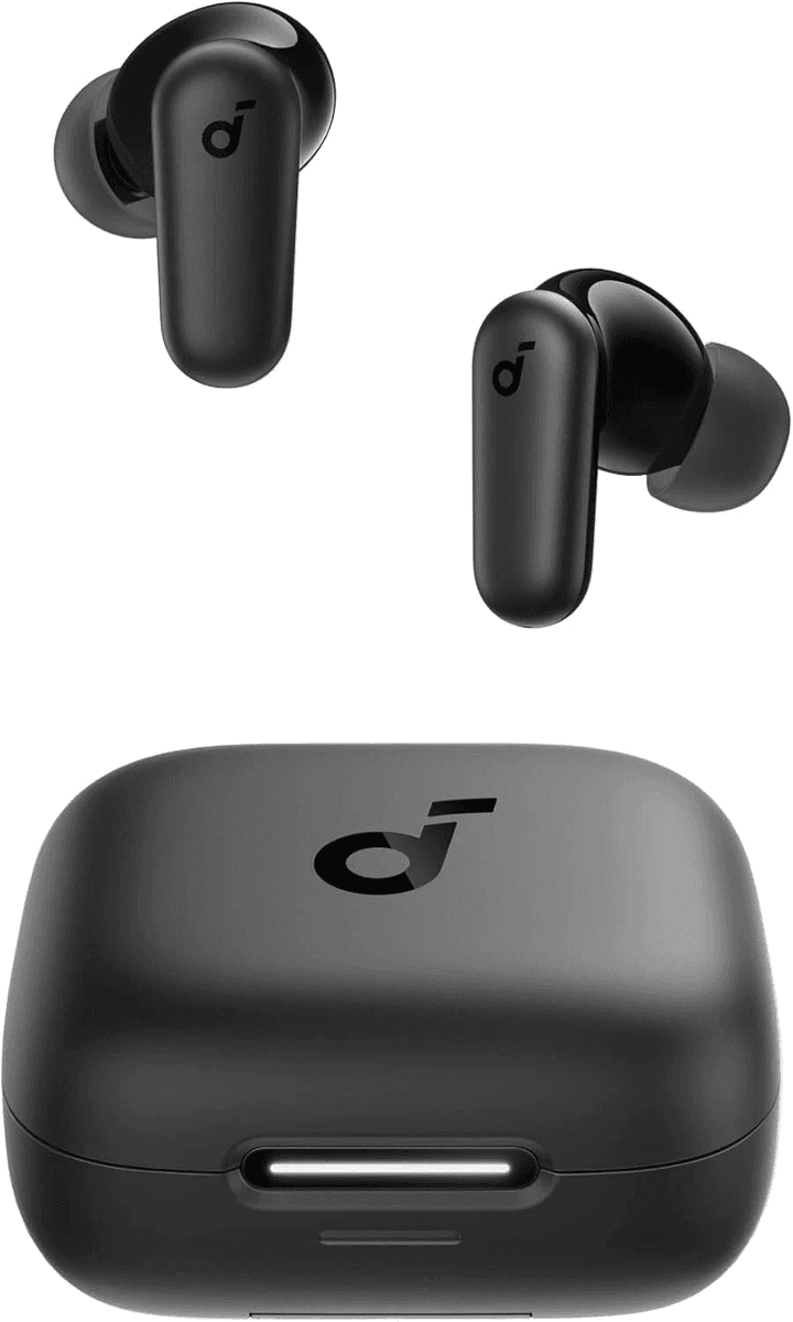Certified Refurbished Soundcore P30i ANC Wireless Earbuds - Black