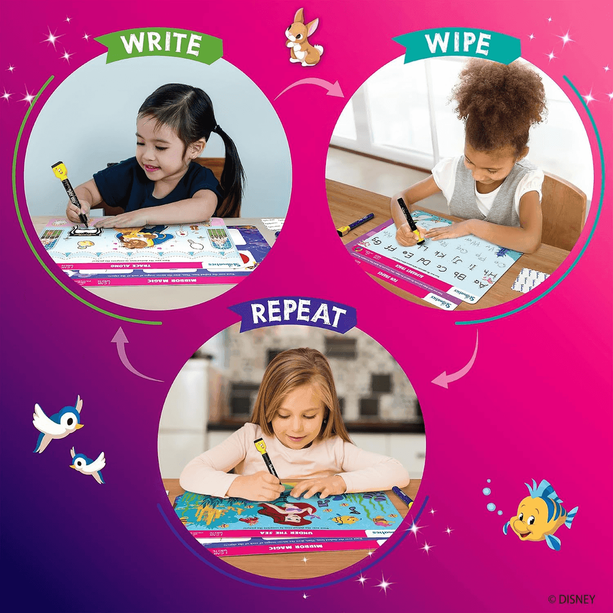 Skillmatics I Can Write Disney Princess Activity Mats image 5