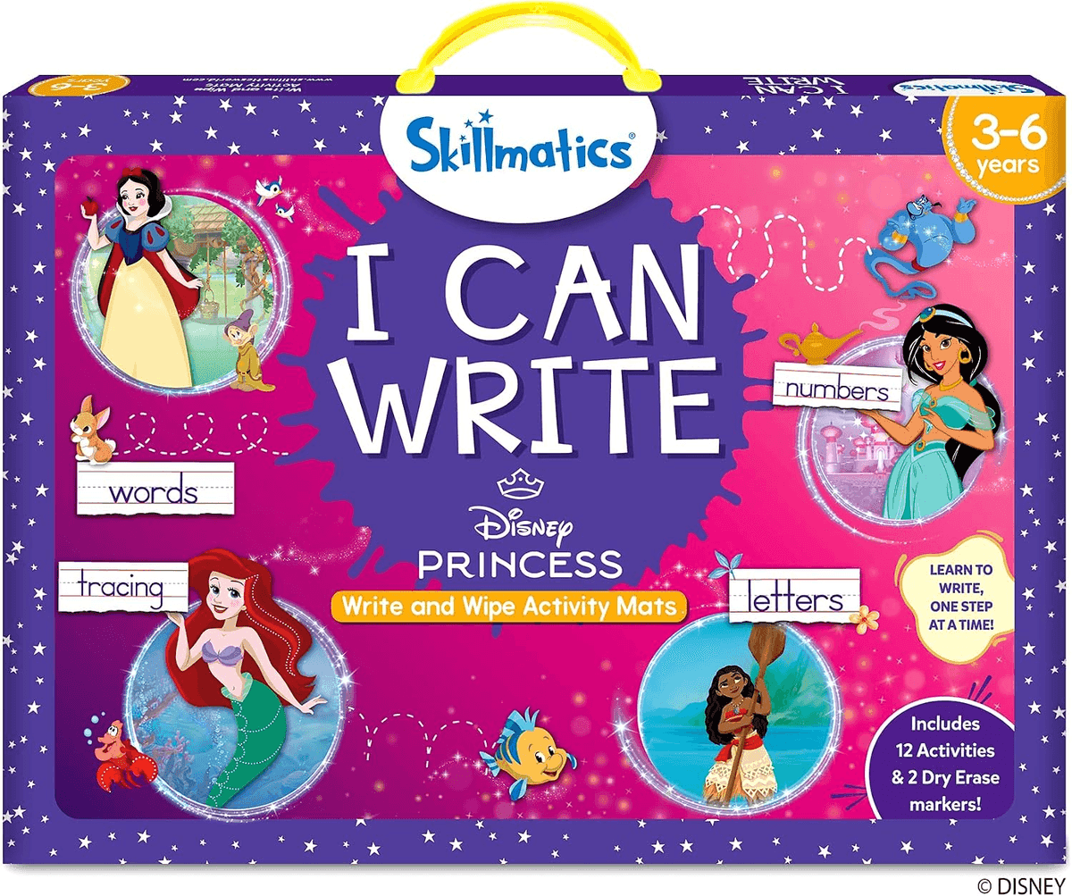 Skillmatics I Can Write Disney Princess Activity Mats