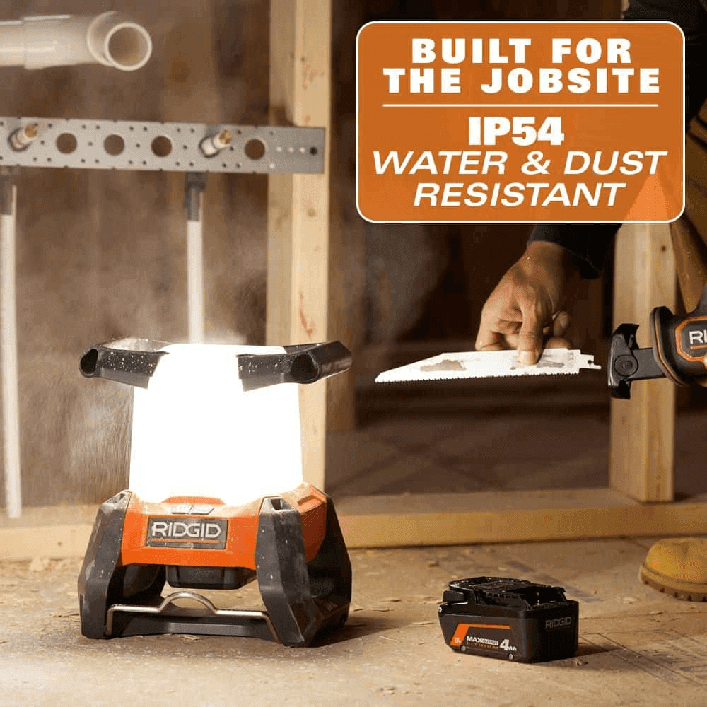 RIDGID 18V 3-Tool Cordless Lighting Combo Kit (Tools Only) image 3