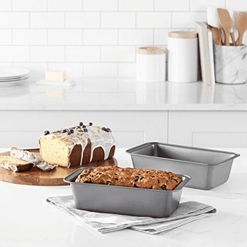 Amazon Basics Nonstick Bread Loaf Pans, 9.5 x 5 Inch, Set of 2 image 4
