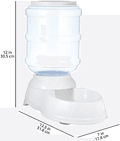 Amazon Basics Gravity Pet Food Feeder, 152 fl oz, Small image 4
