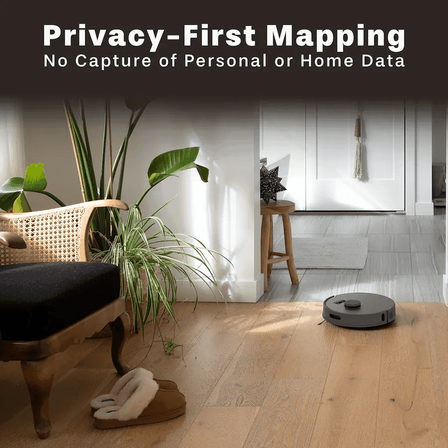 bObsweep Bio Self-Empty Robot Vacuum and Mop - Riverstone image 4
