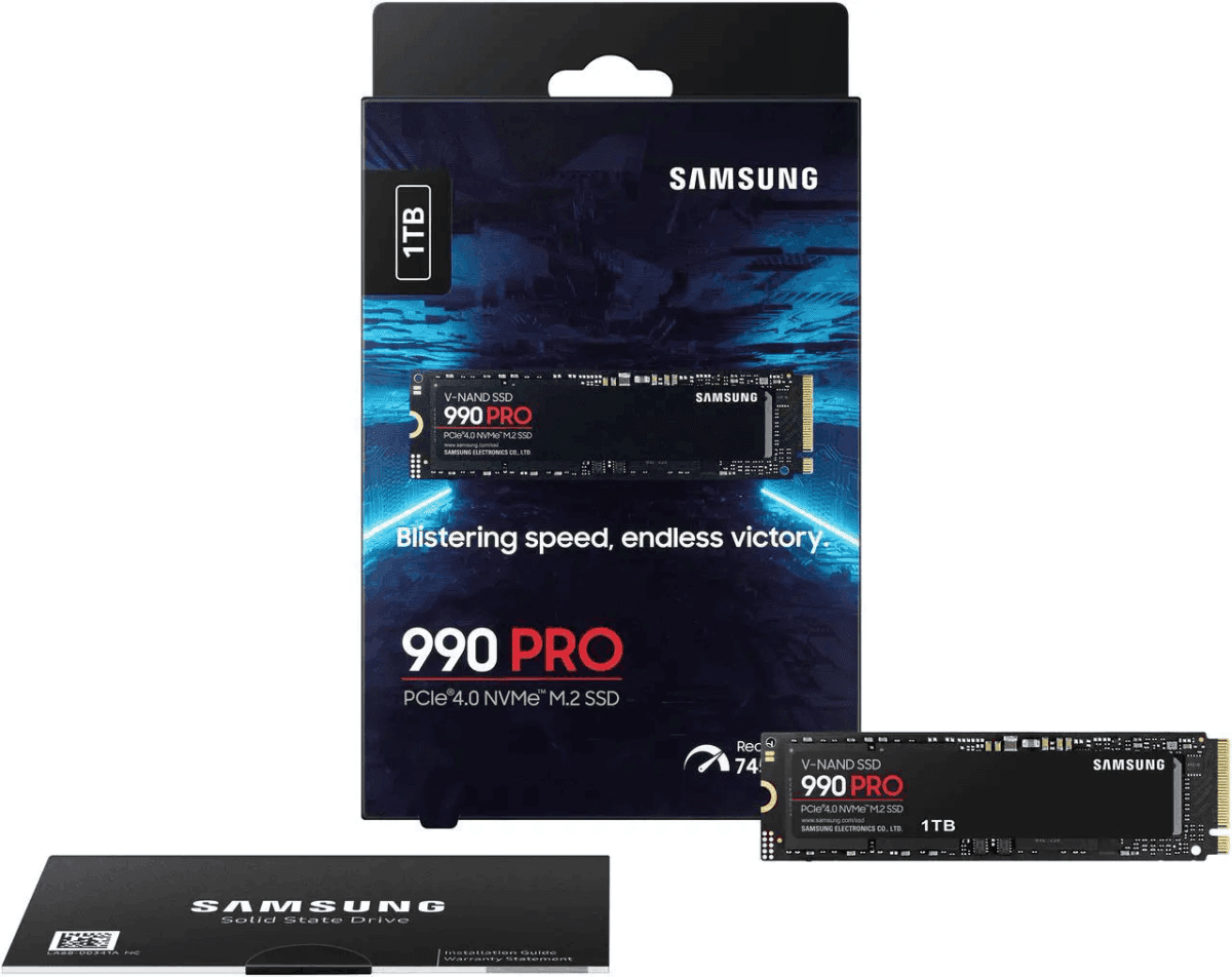 Samsung 990 PRO 1TB PCIe 4.0 NVMe SSD image 3