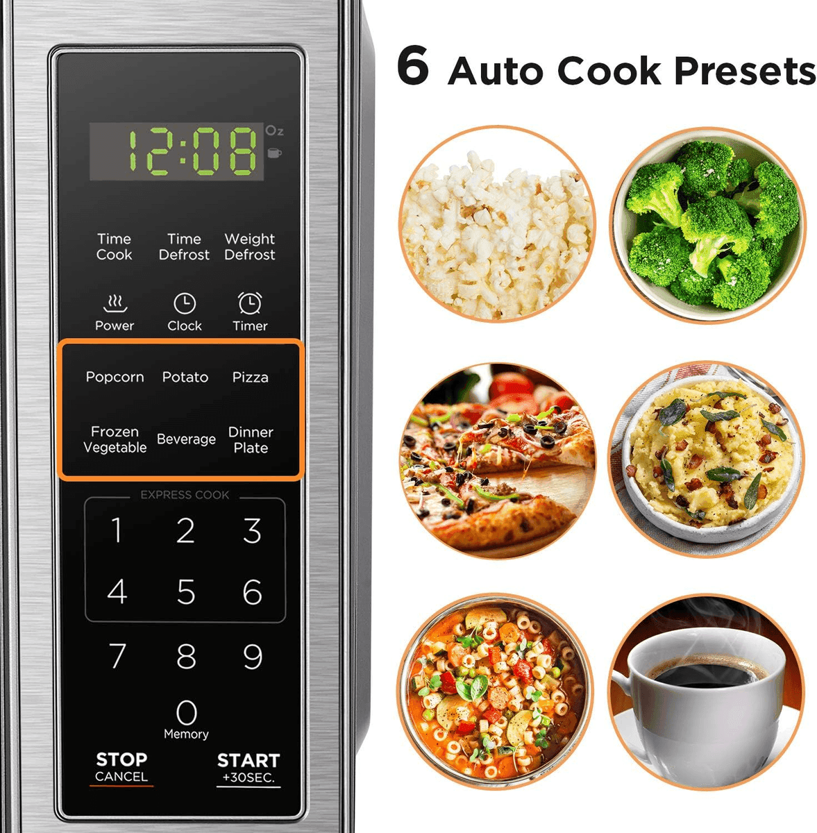 BLACK+DECKER 0.7-Cu.-Ft. 700W Countertop Microwave image 2