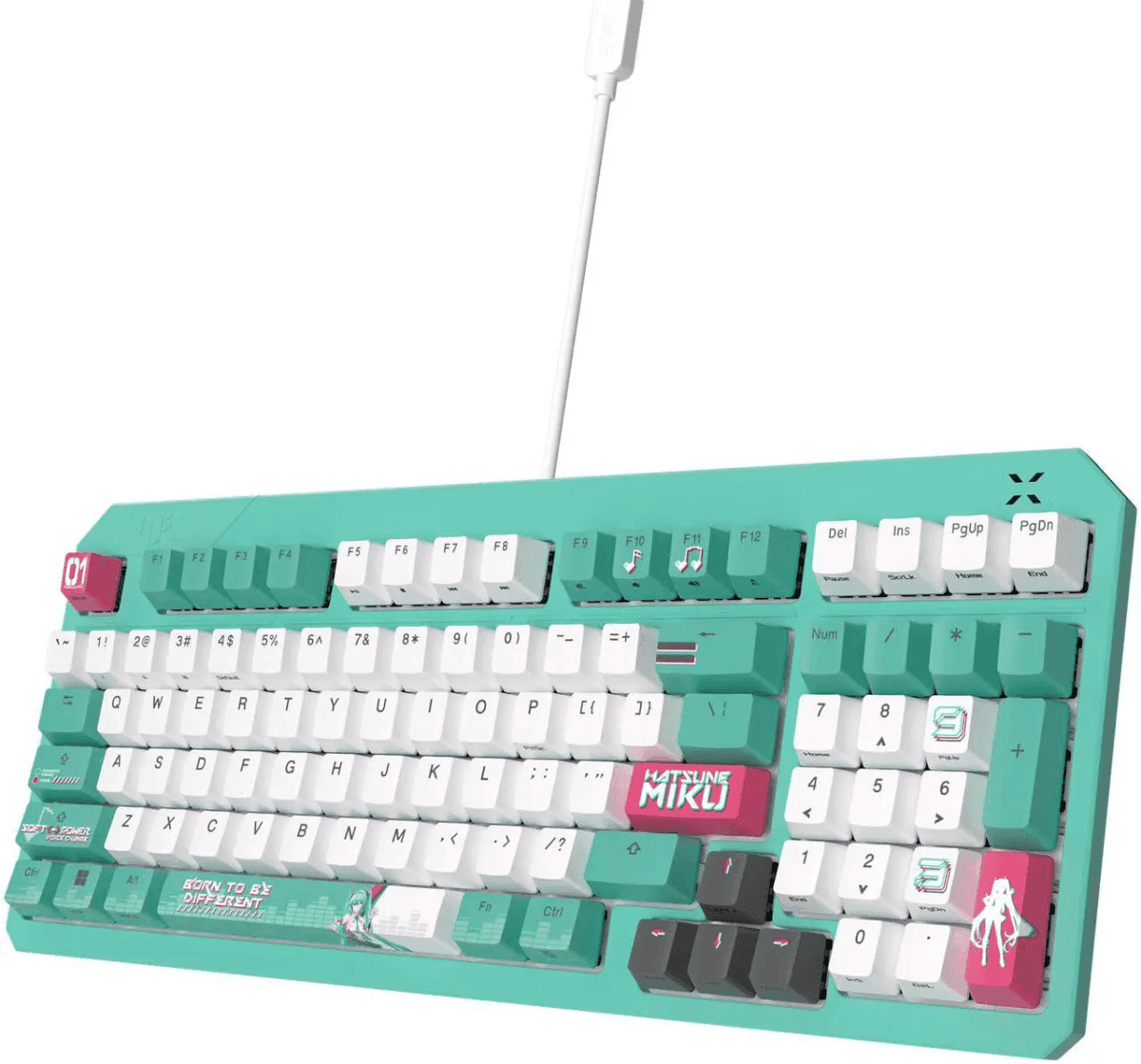 ASUS TUF Gaming K3 Gen II Hatsune Miku RGB Keyboard image 3