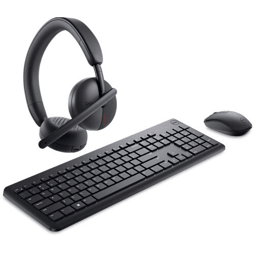 Dell Essential Office Bundle - Wireless Keyboard, Mouse and Headset