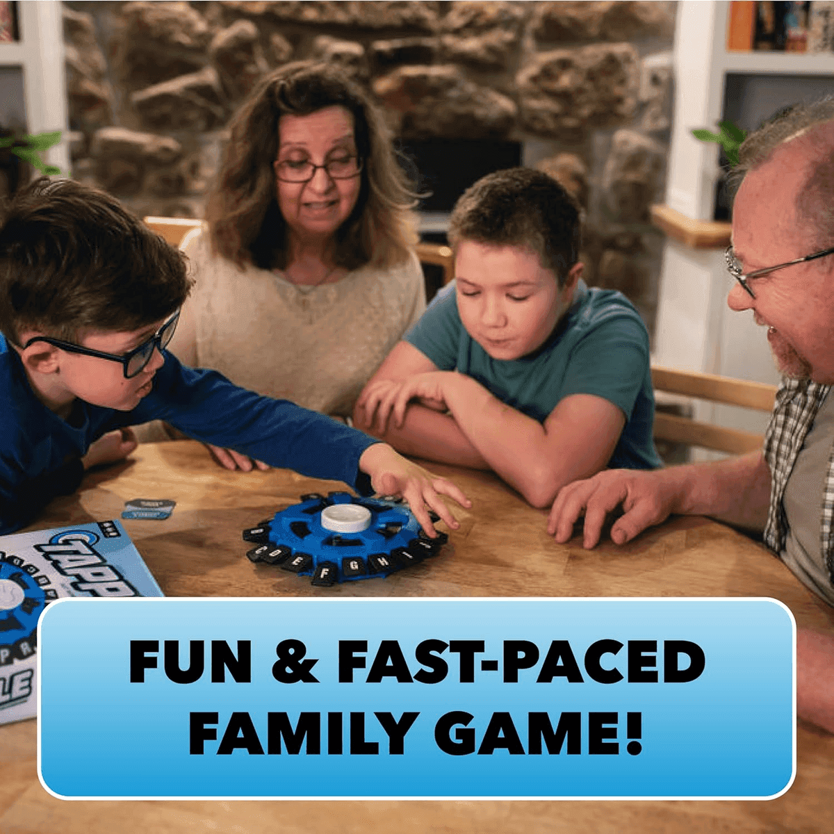 USAOPOLY The Original TAPPLE Family Word Game image 4