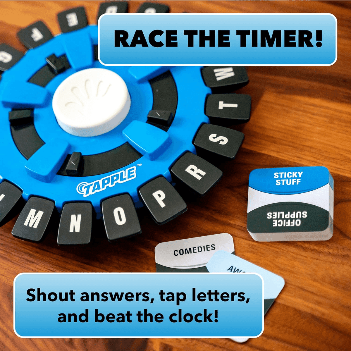 USAOPOLY The Original TAPPLE Family Word Game image 2