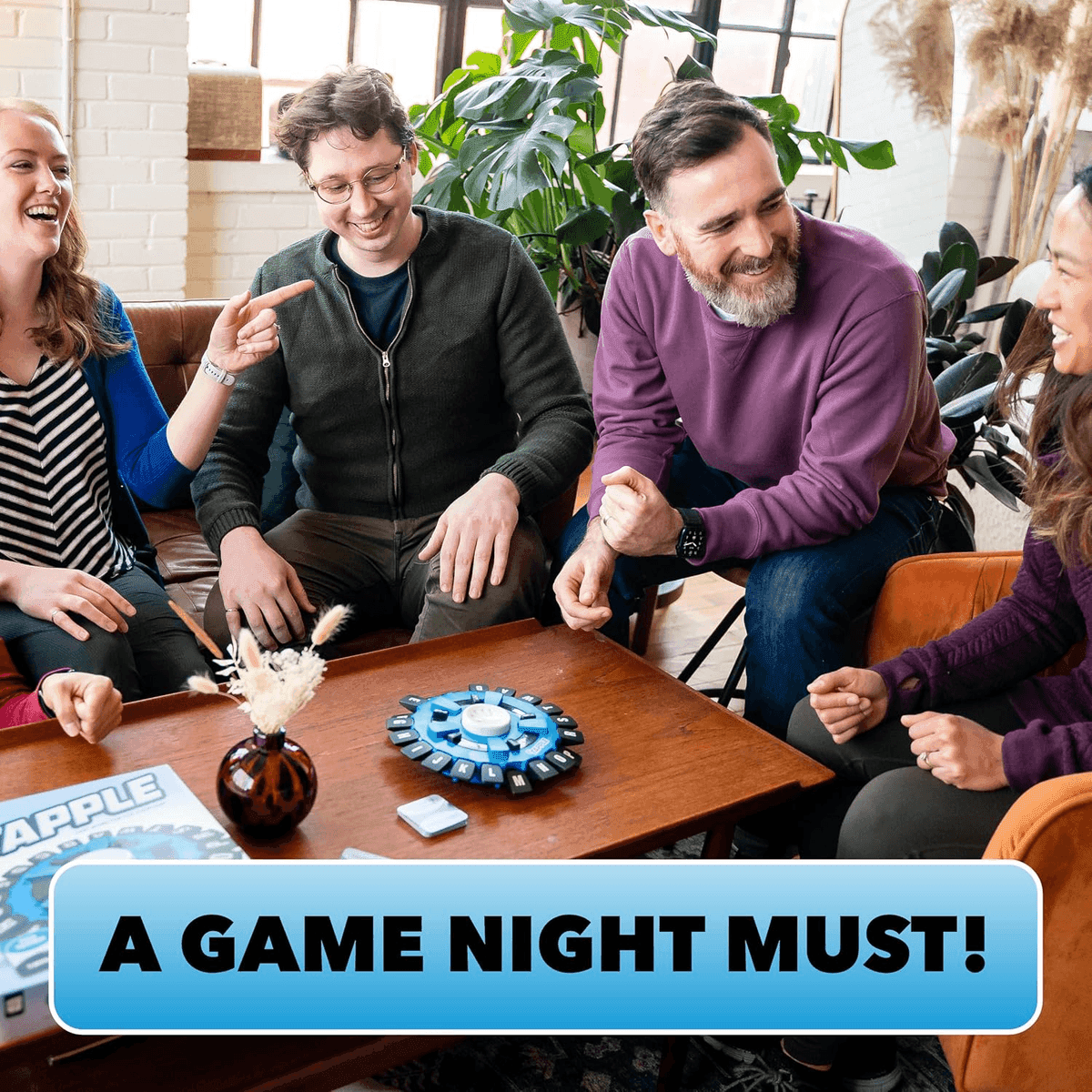 USAOPOLY The Original TAPPLE Family Word Game image 3