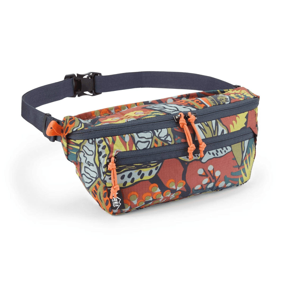 REI Co-op Trail 2 Print Waist Pack - Fantastic Flora Clay Red