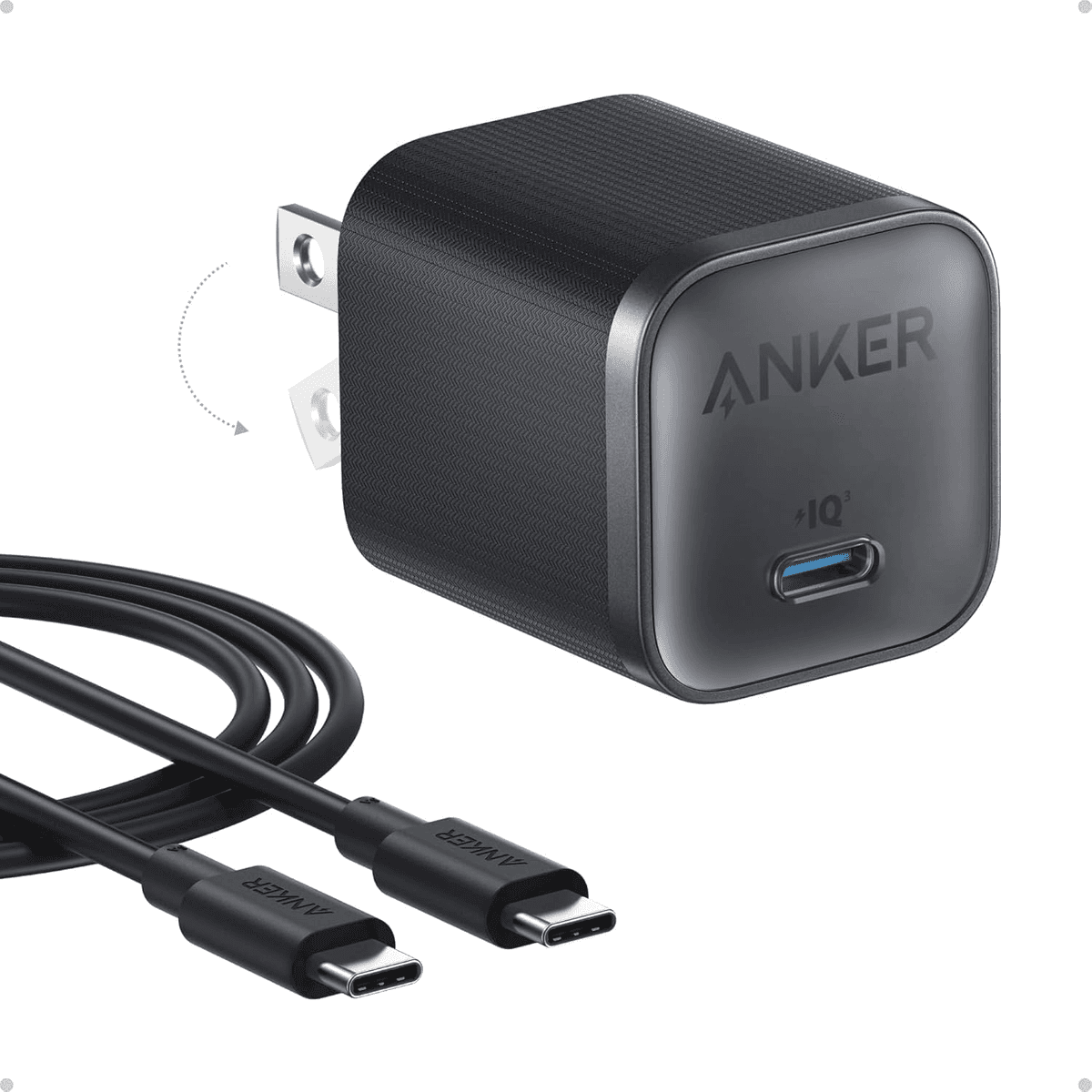 Anker Nano 45W USB-C Charger with 6-Foot Cable