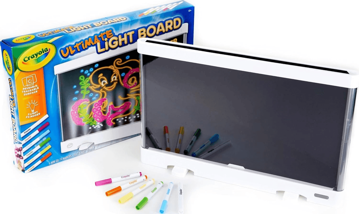 Crayola Ultimate Light Board Kids Drawing Tablet, White