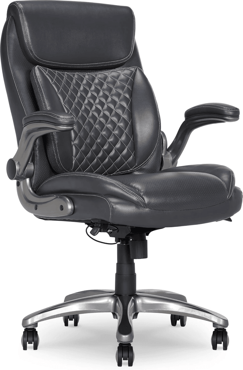 Amazon Basics Ergonomic Executive Office Chair, Grey