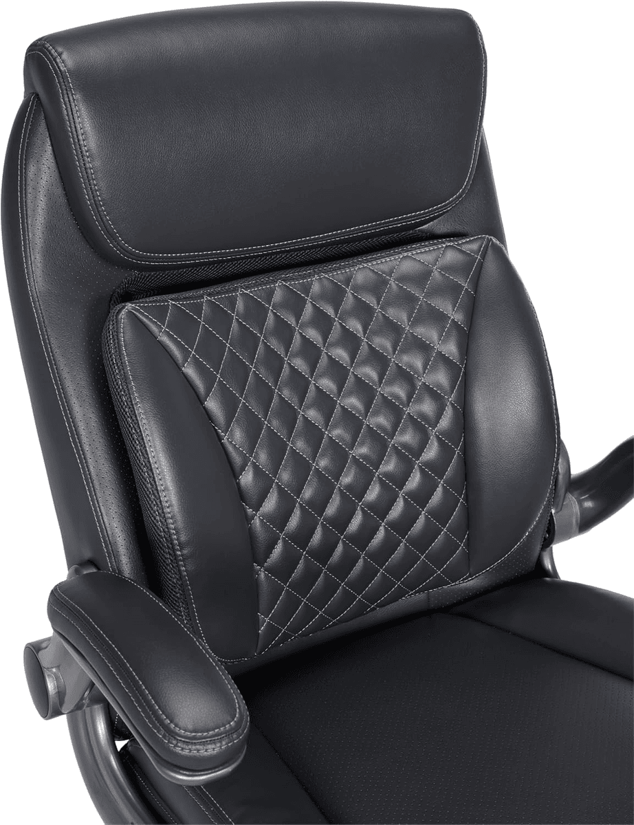 Amazon Basics Ergonomic Executive Office Chair, Grey image 2