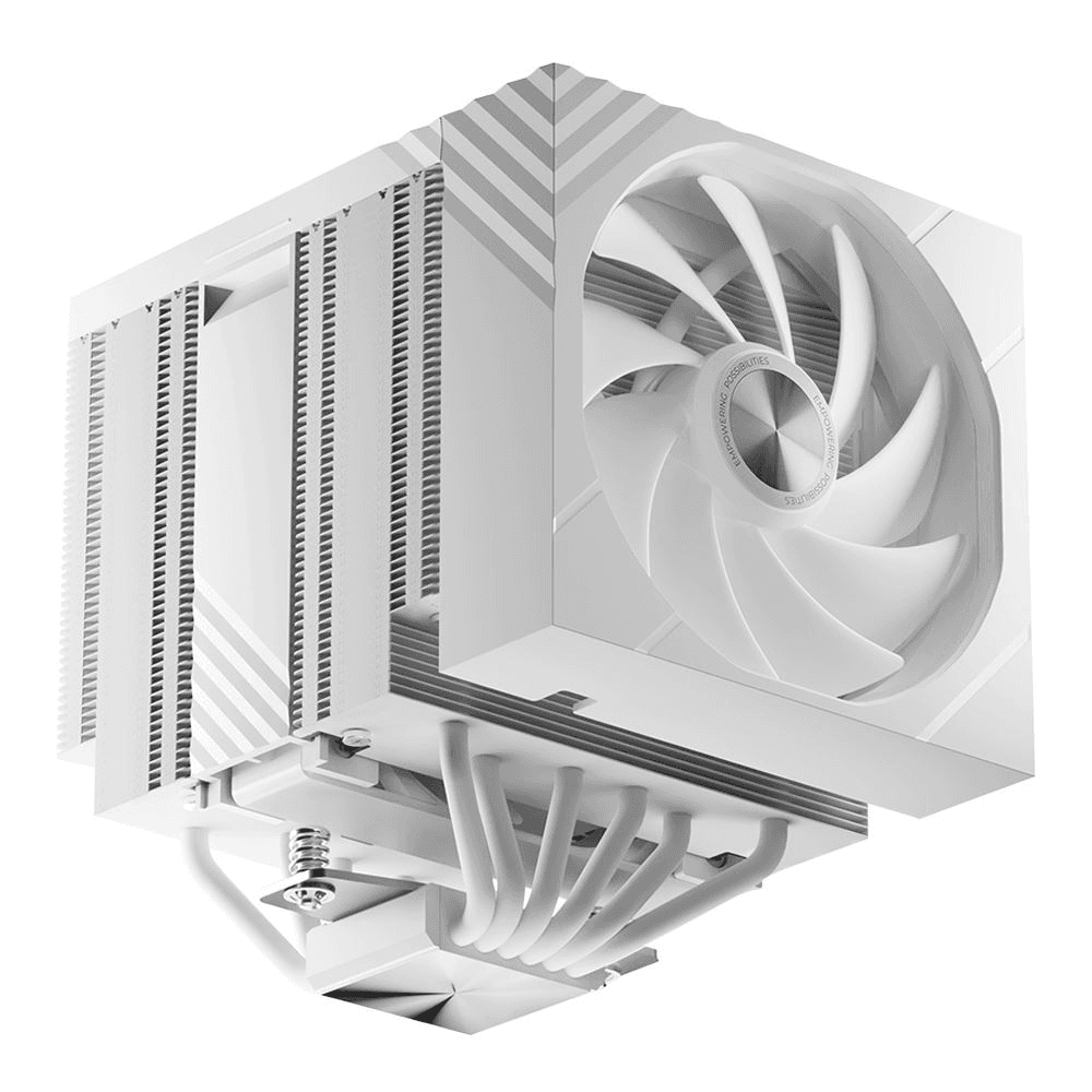TRYX TURRIS 620 White Dual-Tower CPU Air Cooler image 2
