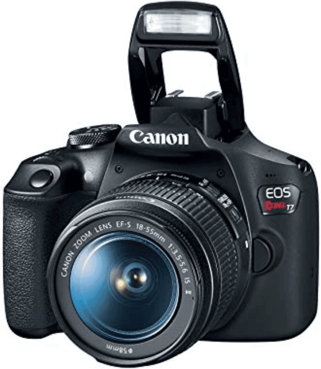 Canon EOS Rebel T7 DSLR Camera with 18-55mm Lens image 5