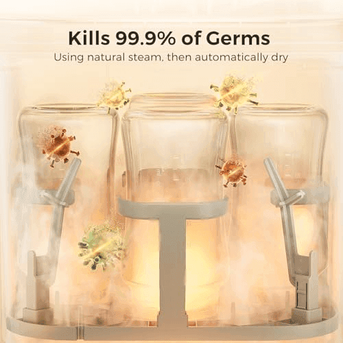 Momcozy KleanPal Pro Baby Bottle Washer, Sterilizer & Dryer image 4