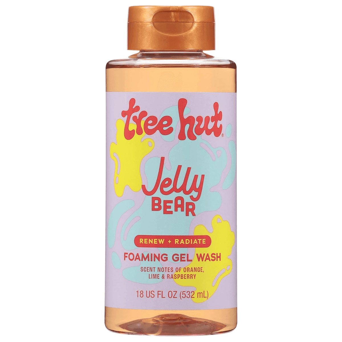 Tree Hut Jelly Bear Foaming Gel Body Wash, 18 Fl Oz
