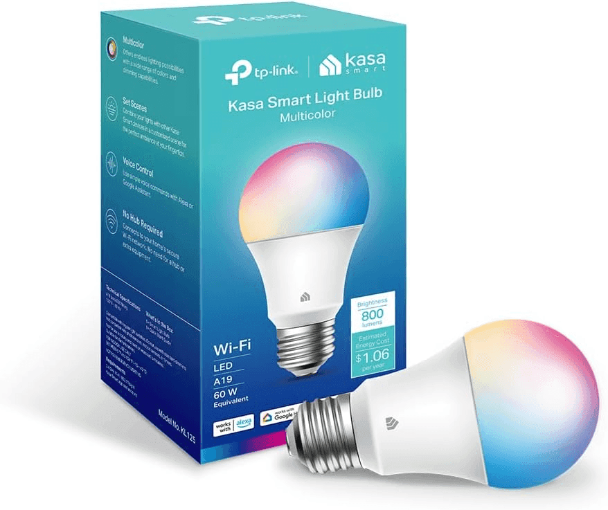 Kasa KL125 Multicolor Wi-Fi Smart Light Bulb