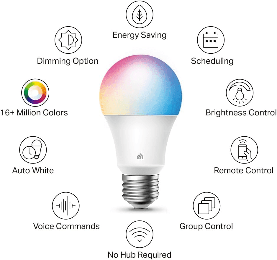 Kasa KL125 Multicolor Wi-Fi Smart Light Bulb image 3