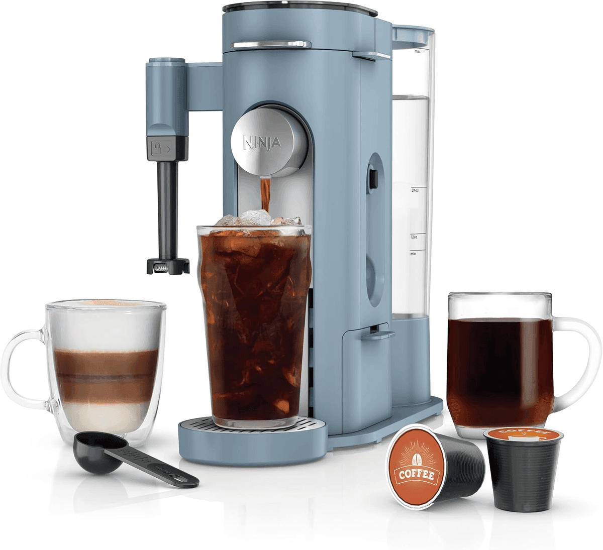 Ninja Pod & Grounds XL Coffee Maker with Frother