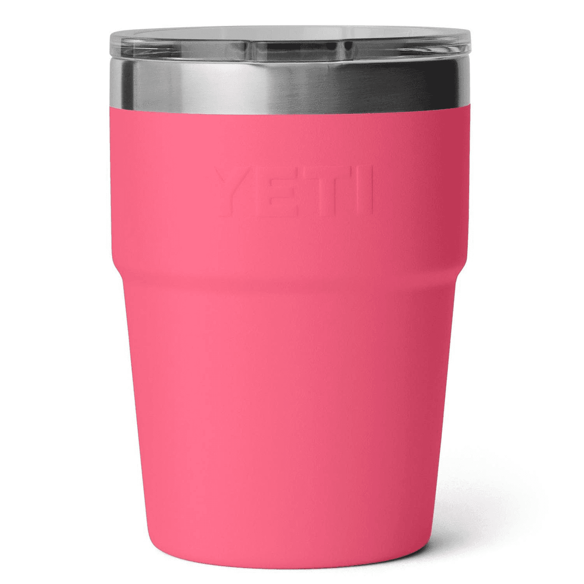 YETI Rambler 16 oz Stackable Cup with MagSlider Lid - Tropical Pink image 2