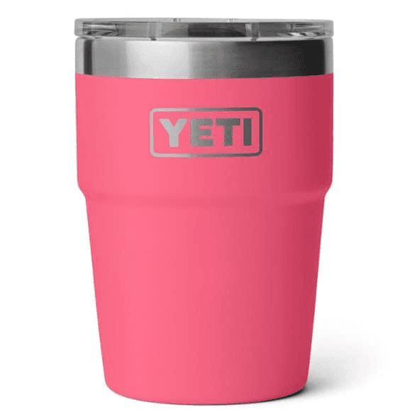 YETI Rambler 16 oz Stackable Cup with MagSlider Lid - Tropical Pink