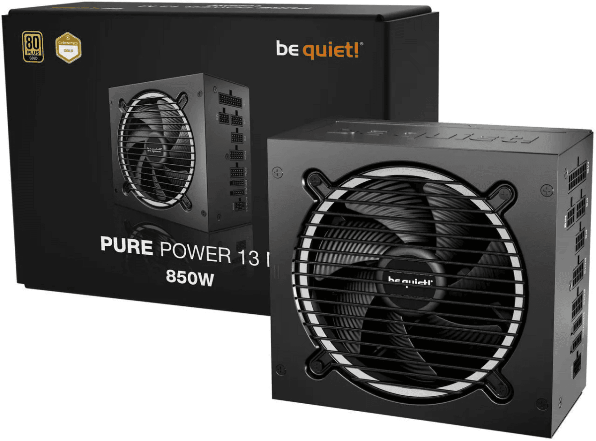 be quiet! Pure Power 13 M 850W Modular ATX 3.1 Power Supply image 2
