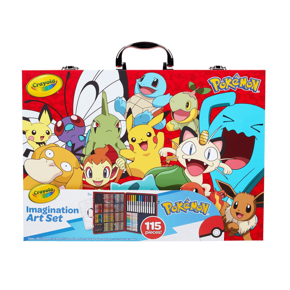 Crayola Pokémon Imagination Art Set, 115 Pieces