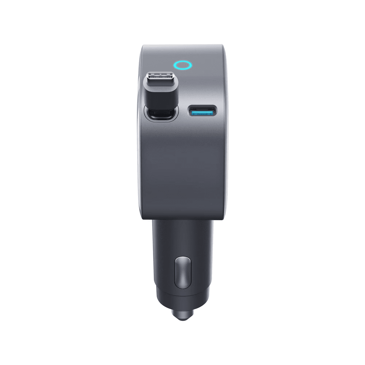 Anker Nano 75W Car Charger with Retractable USB-C Cable image 2