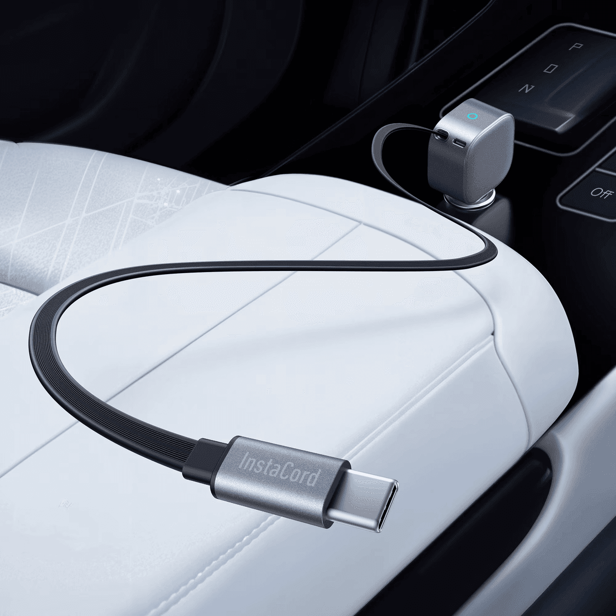 Anker Nano 75W Car Charger with Retractable USB-C Cable image 4