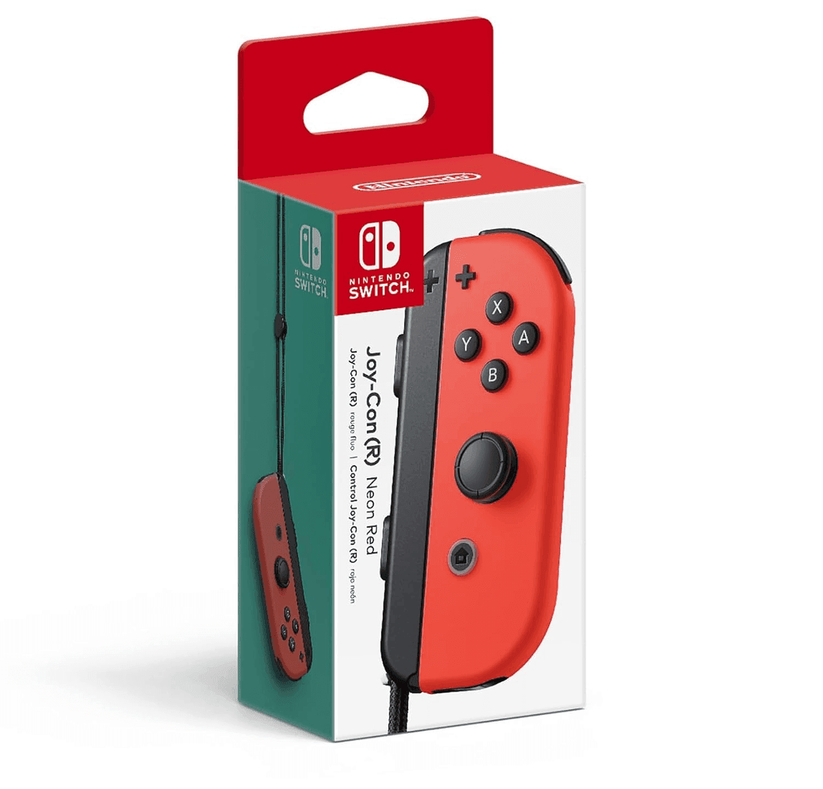 Nintendo Joy-Con (R) Controller - Neon Red for Nintendo Switch