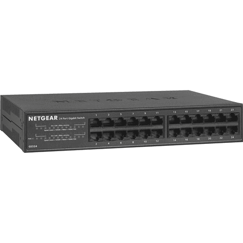 NETGEAR GS324v2 24-Port Gigabit Unmanaged Ethernet Switch