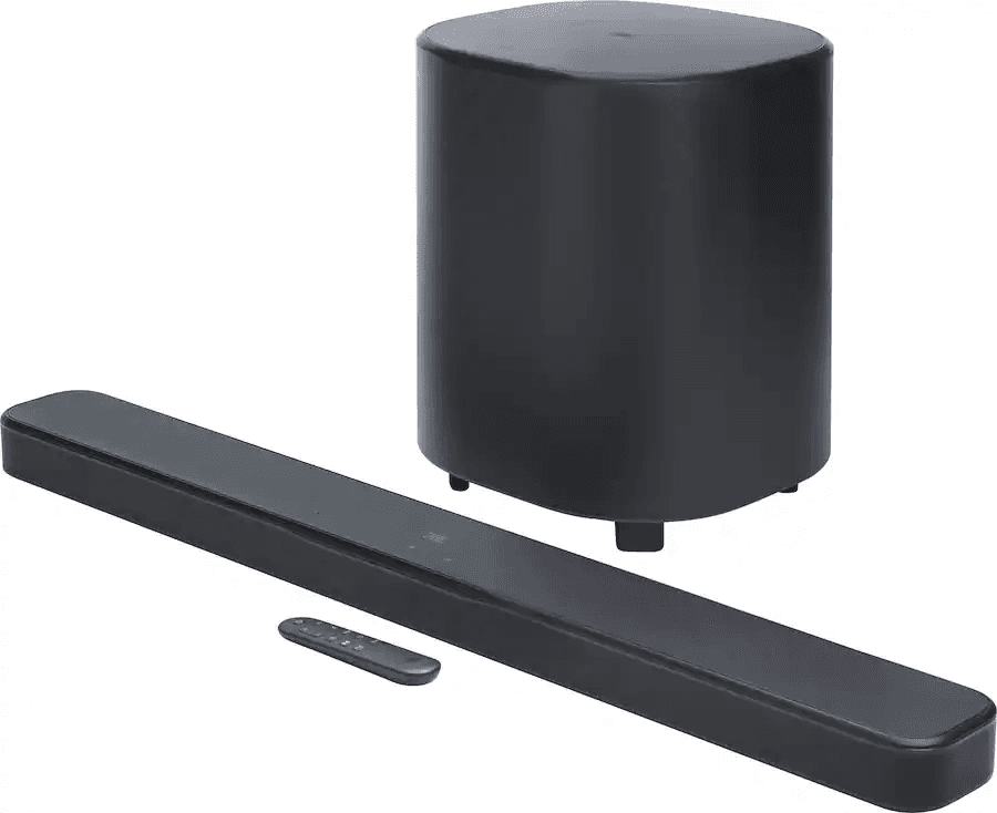JBL BAR500MK2 5.1 Dolby Atmos Soundbar with Wireless Subwoofer (Black)