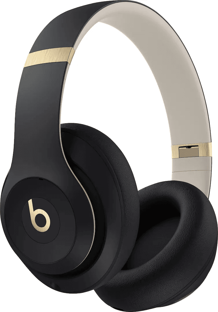 Beats Studio Pro Wireless Noise Cancelling Over-Ear Headphones (Black/Gold) image 4