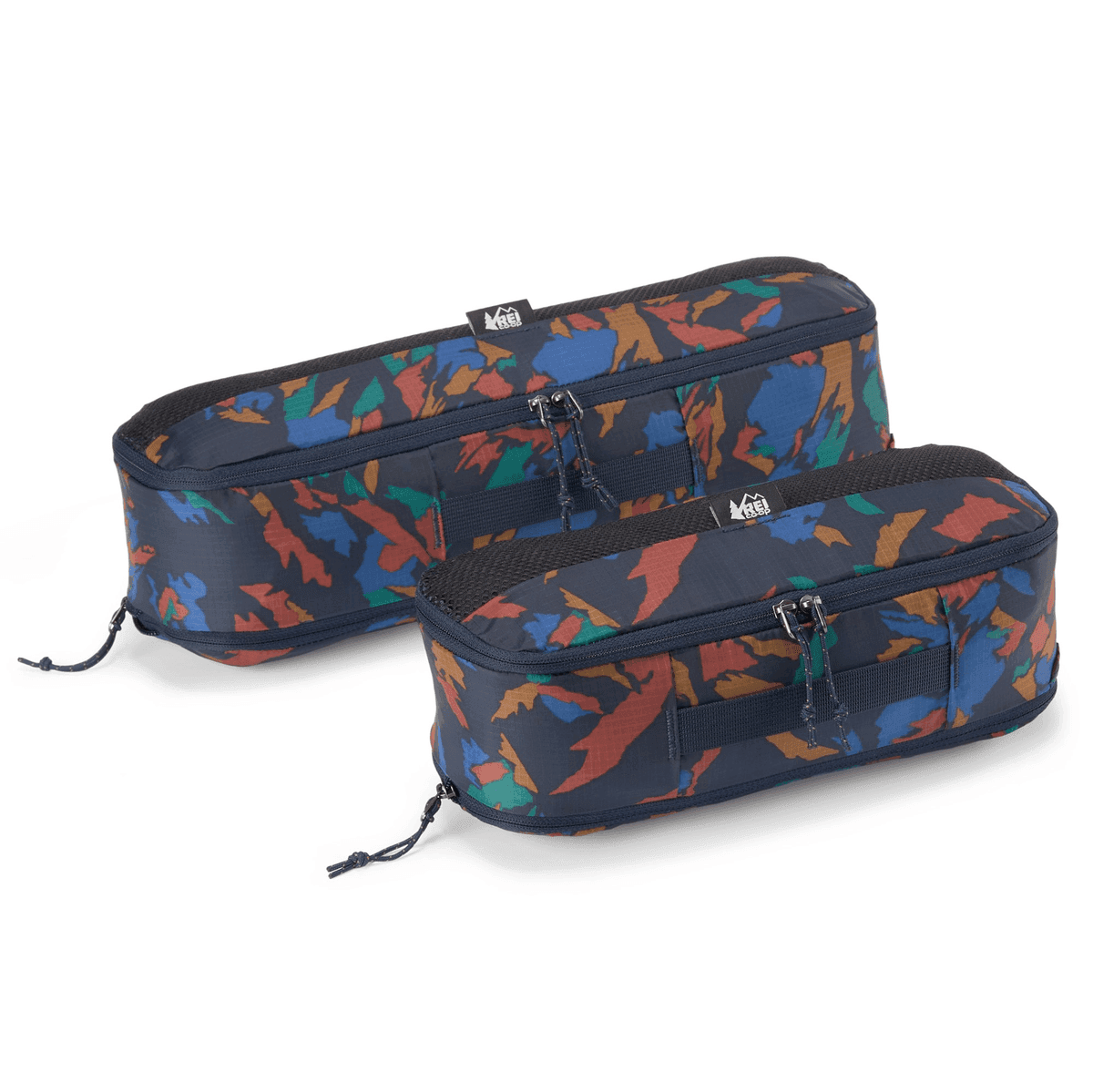 REI Co-op Expandable Packing Cube Set - Long Small/Long Large, High Point Midnight Navy