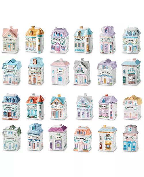 Lenox Spice Village 24-Piece Jar Collection