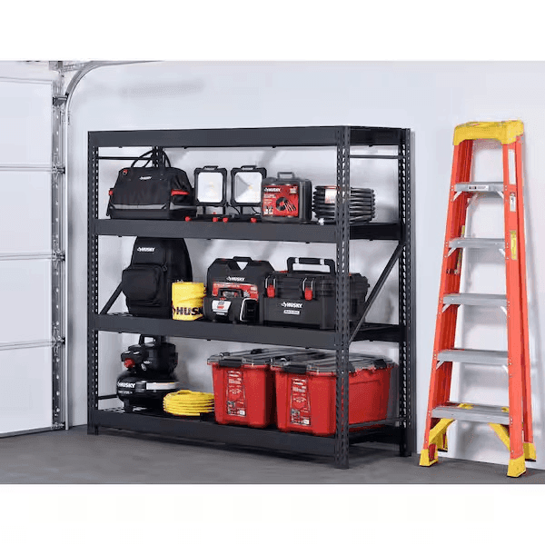 Husky 4-Shelf Heavy-Duty Garage Storage Shelving Unit image 2