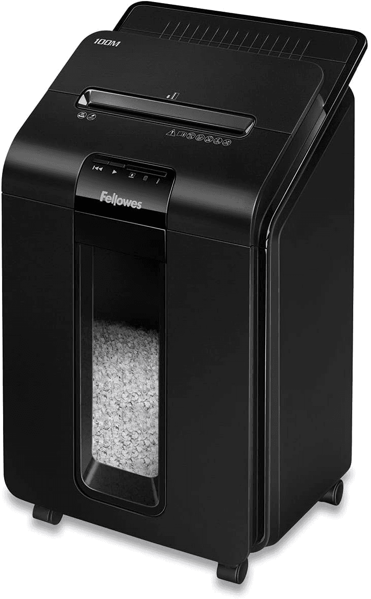 Fellowes AutoMax 100M Micro-Cut Auto Feed Paper Shredder