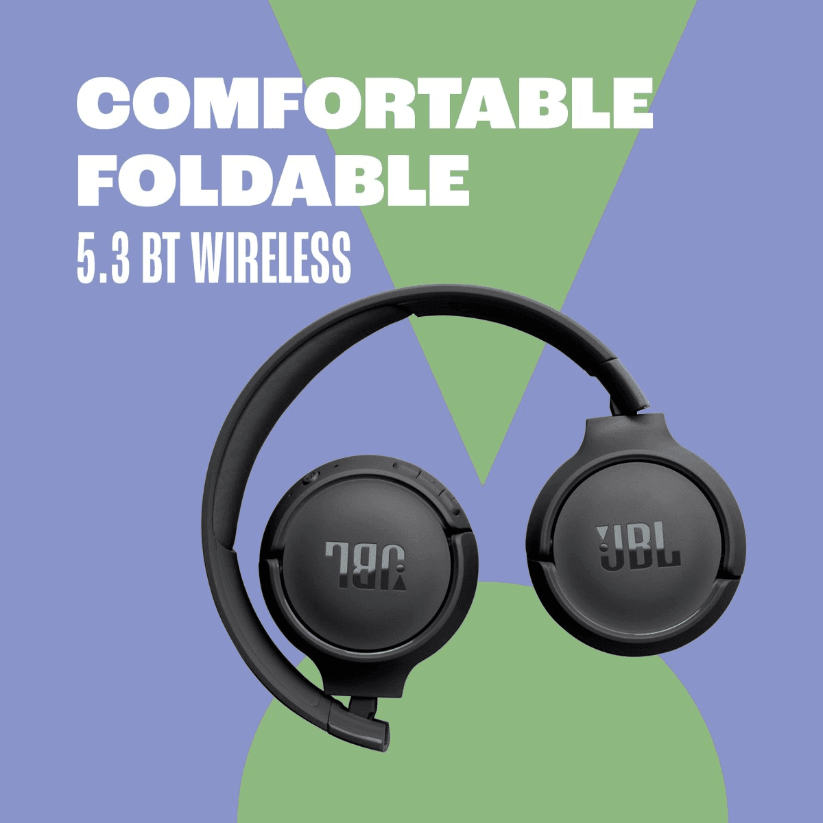 JBL Tune 520BT Wireless On-Ear Headphones - Black image 4