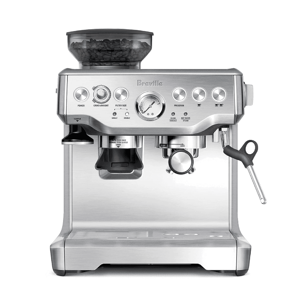 Breville Barista Express Espresso Machine - Brushed Stainless Steel