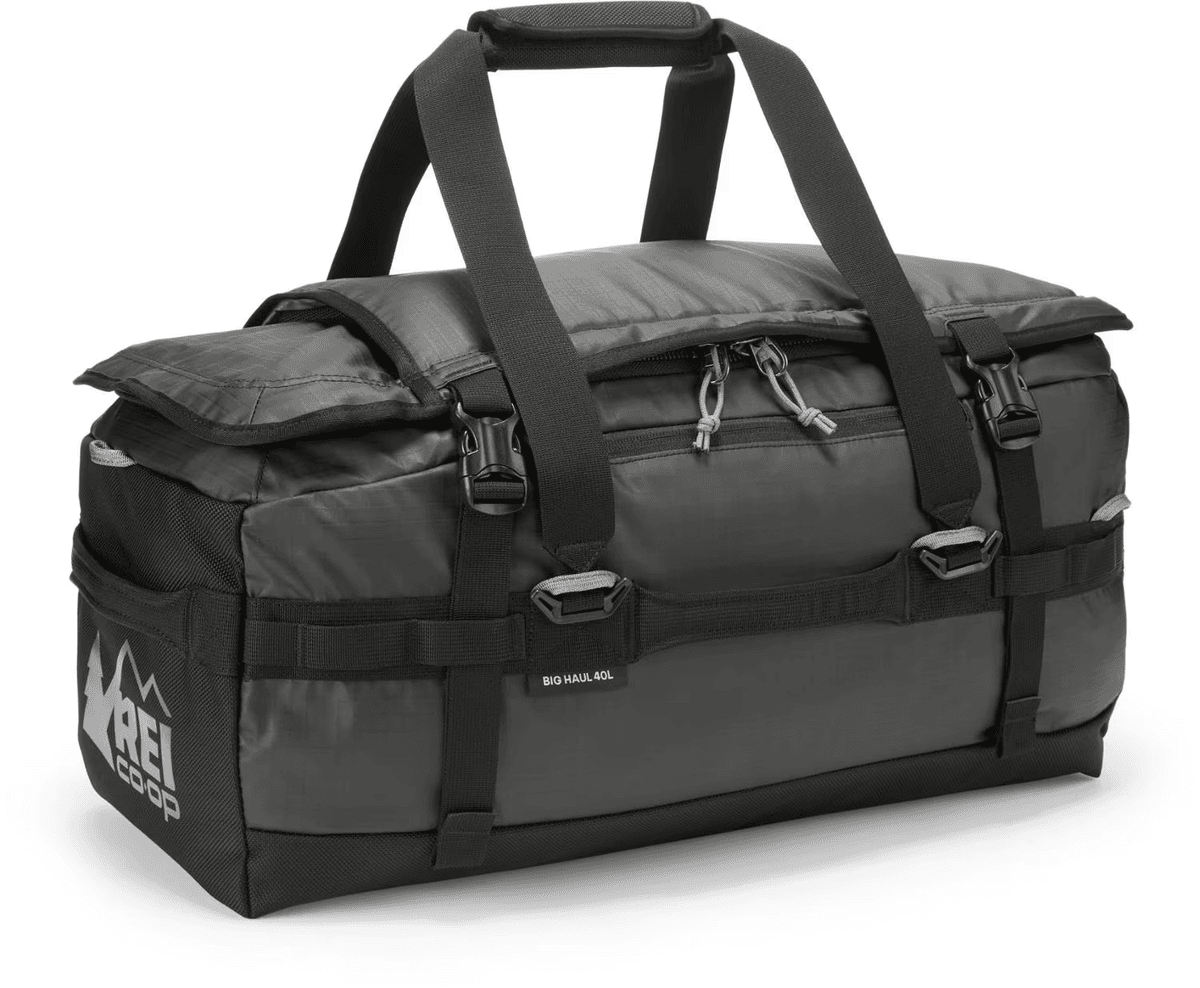 REI Co-op Big Haul 40 Duffel (Black) for $88.93