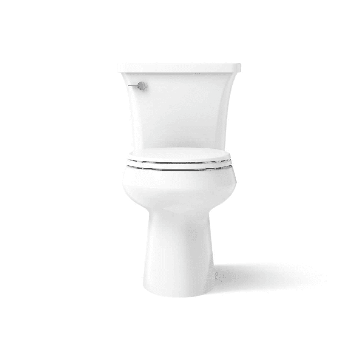 KOHLER Highline Round Chair-Height 1.28 GPF Toilet - White image 3